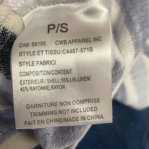 Charlie B Linen Top - Picture 4 of 4